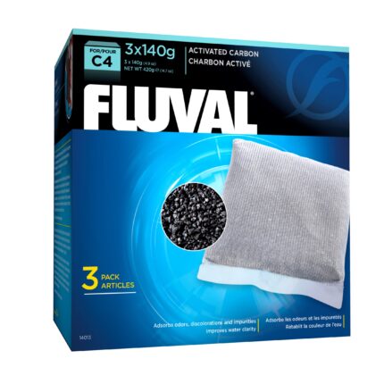 Fluval C4 Carbon 140 g (3 pack)