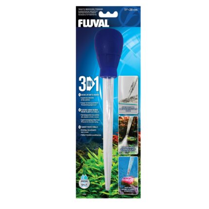 Fluval 3-in-1 Waste Remover/ Feeder - 28 cm (11in)