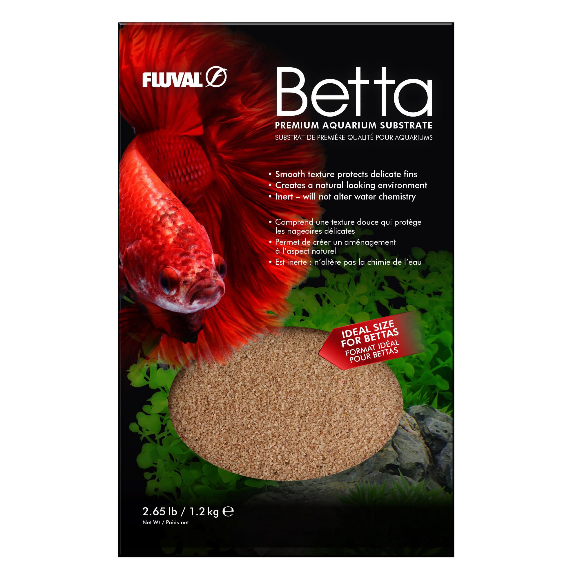 Premium Betta Substrate – Kaffee – 2.65 lb (1.2 kg)