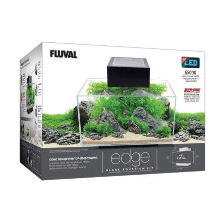 EDGE Aquarium Kit - 23 L (6 US gal) - Black