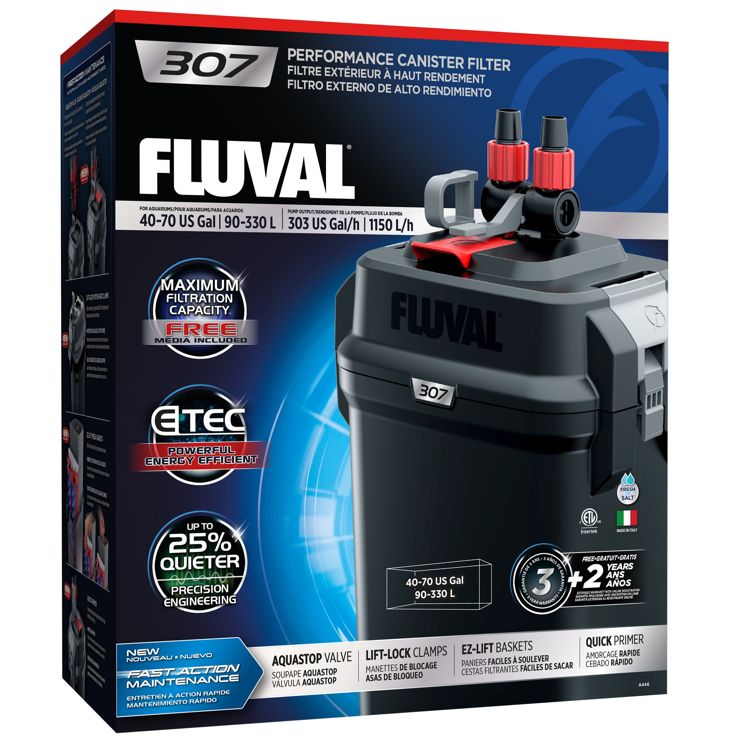 Fluval 307 High Performance Canister Filter
