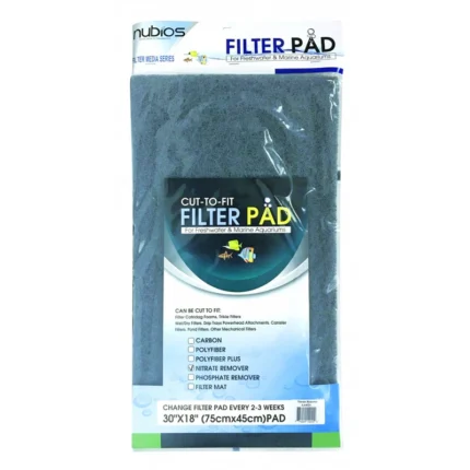 Nubios Nitrate Remover Cut-to-Fit Filter Pad 10x18in