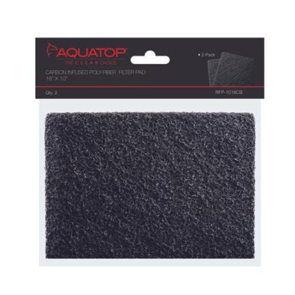 Carbon Infused Filter Pads, 18"x10", 2pcs