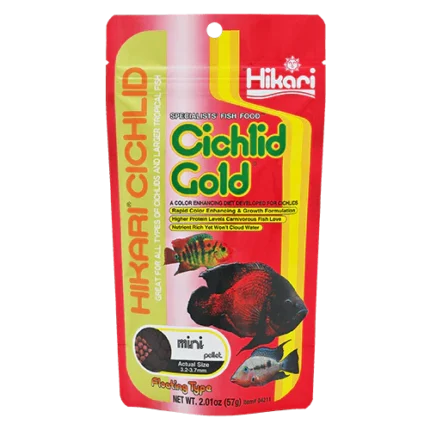 Hikari Cichlid Gold Medium Pellets 2oz