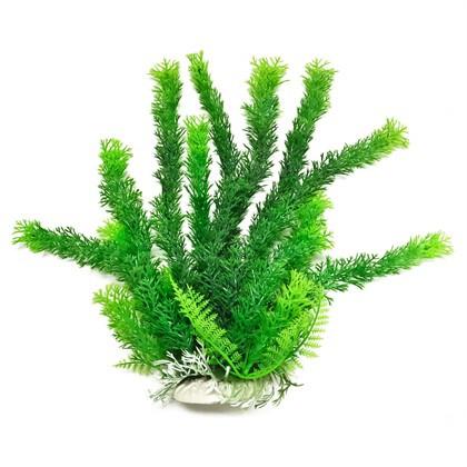 Cabomba-Like Green 6" Aquarium Plant with Weighted Base
